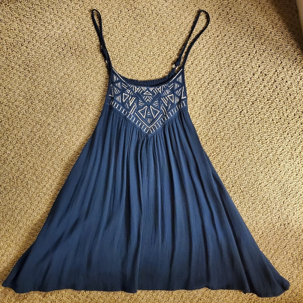 🌵 Navy blue Aztec top